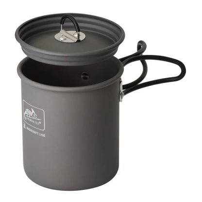 Camping cookpot with lid and folding handle from Helikon-Tex, perfect camp cup for outdoor use