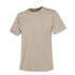 Beige short-sleeved crew neck Helikon-Tex Cotton T-Shirt for country clothing and outdoors