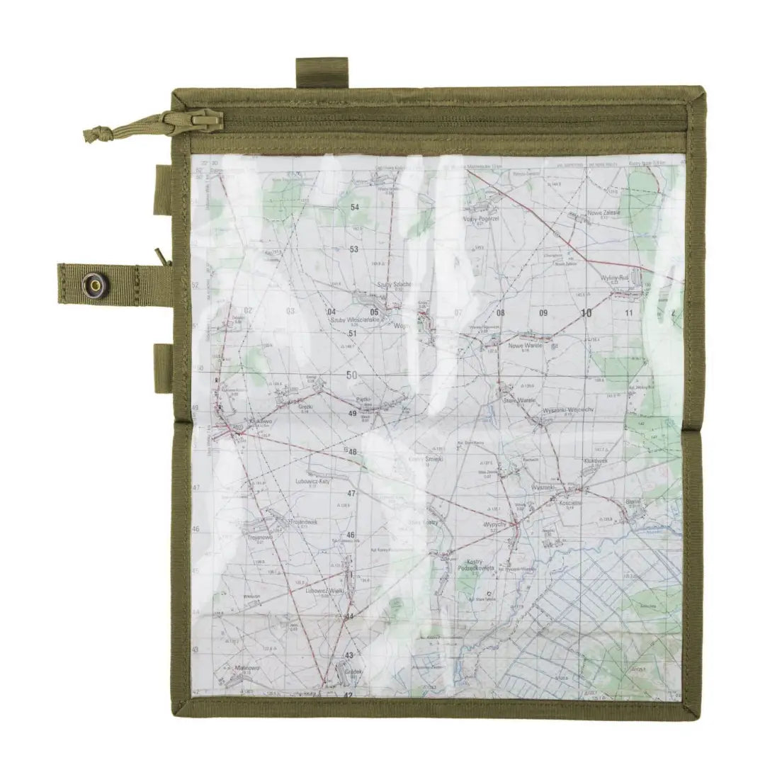 Helikon-Tex Map Case with snap button and clear window for topographic maps