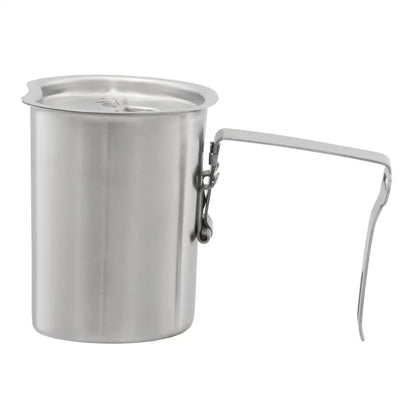 Stainless steel Helikon-Tex Pathfinder Canteen Cup with folding wire handle