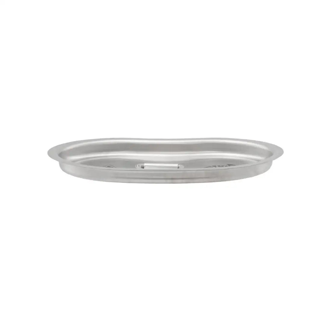 Oval silver metal tray with raised rim for Helikon-Tex Pathfinder Canteen Cup