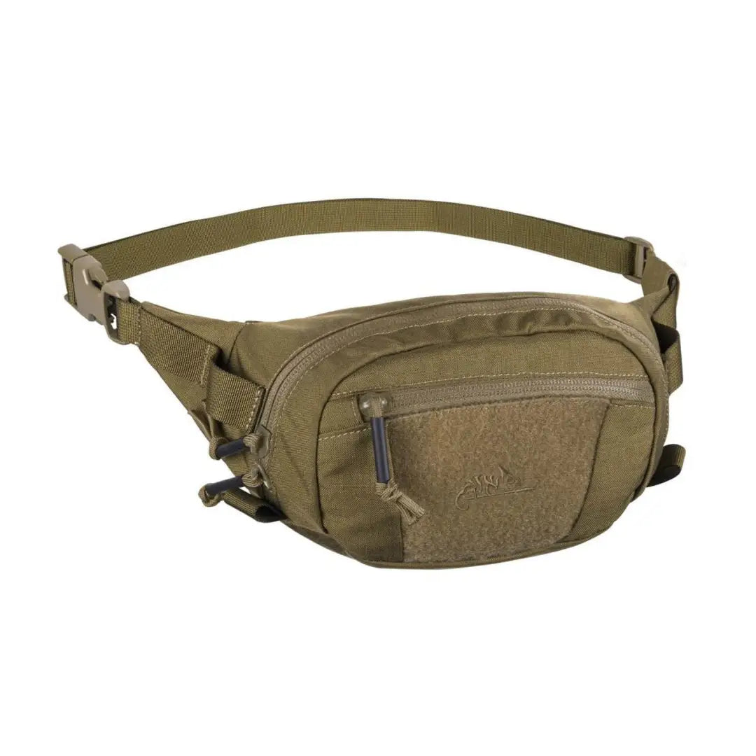 Olive green Helikon-Tex Possum Cordura Waist Pack for hunting and outdoors lovers