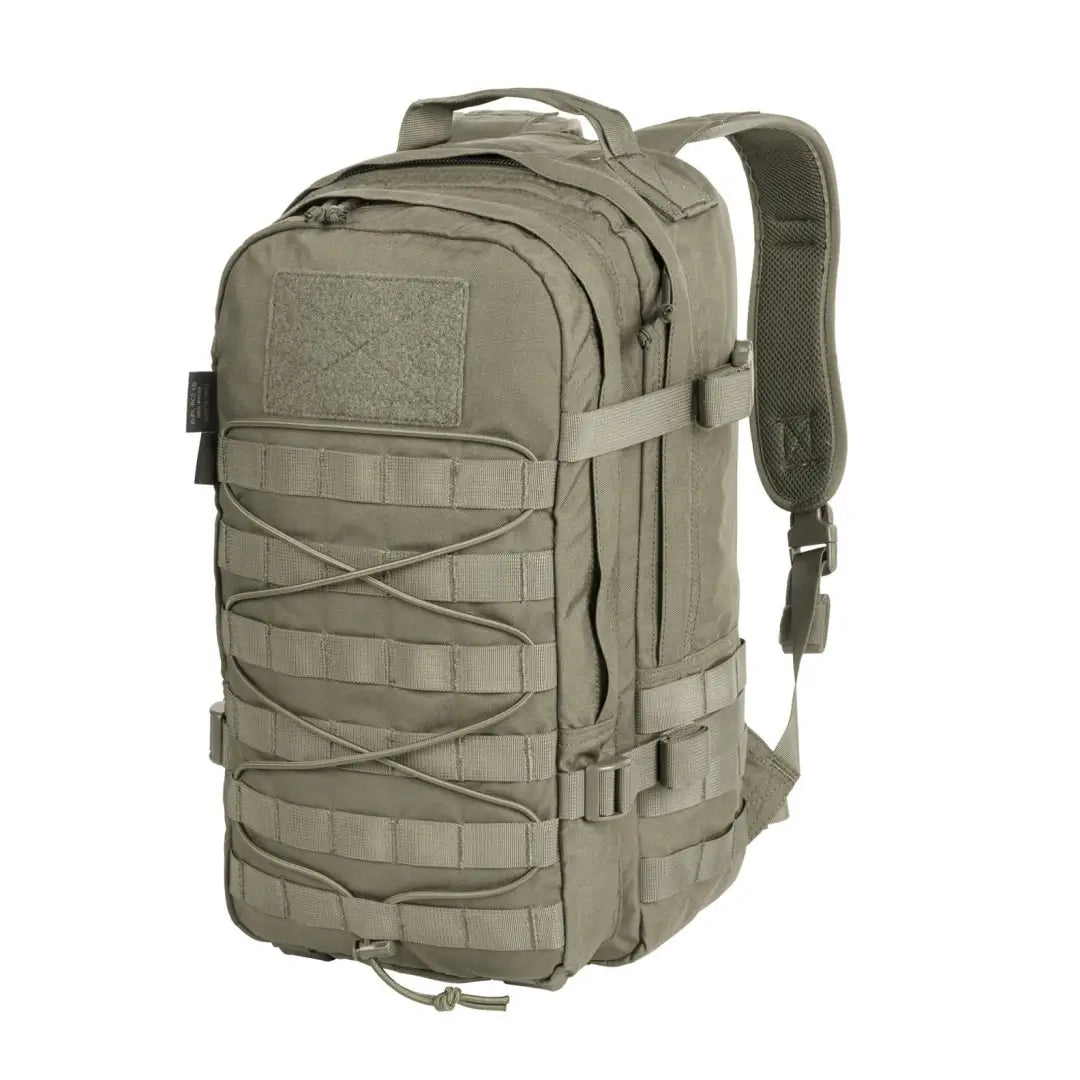 Tactical khaki Helikon-Tex Raccoon MK2 Backpack for country clothing and outdoors adventures