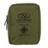 Olive green Highlander First Aid Midi Pack aid kit perfect for country clothing and hunting