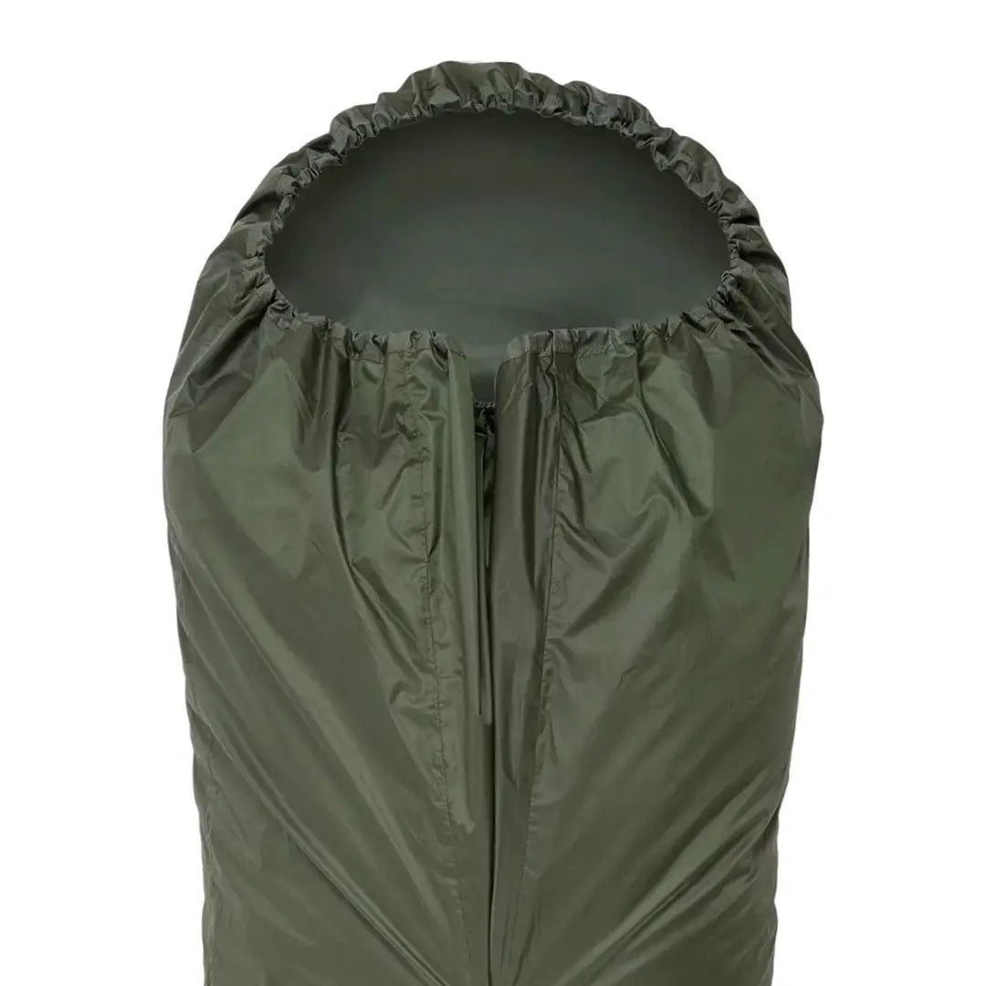 Military olive green Kestrel Bivvy Bag with drawstring closure, great entry level gear