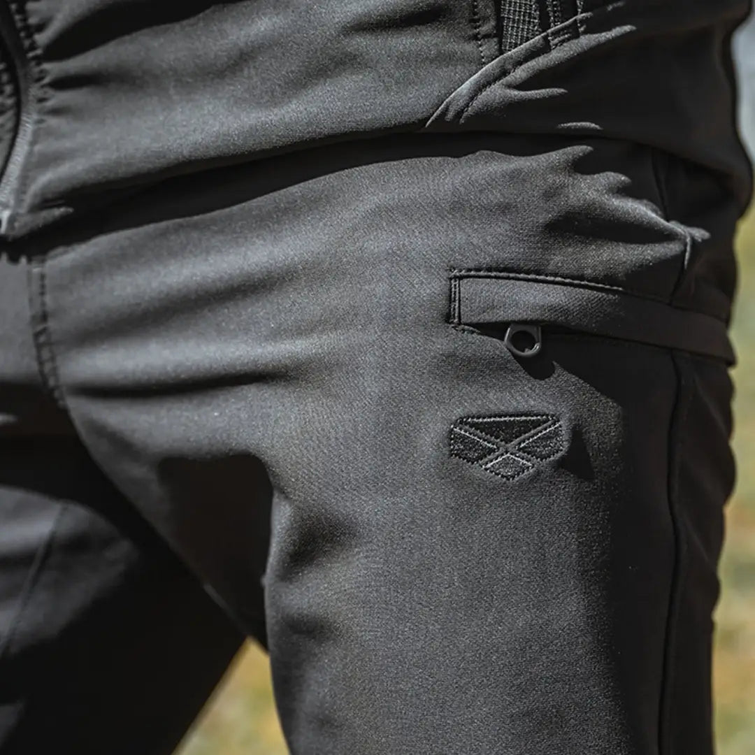 Dark gray Hoggs of Fife tactical pants for hunting and outdoor adventures