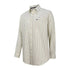 White button-down Fife Balmoral Luxury Tattersall shirt with black grid and logo