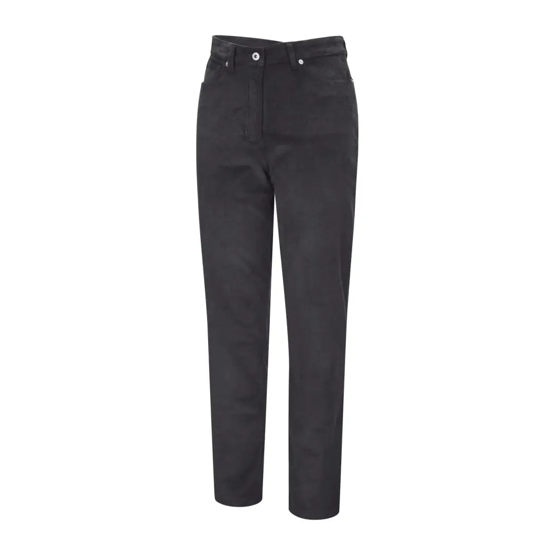 Dark gray ladies Ceres Stretch Cord Jeans perfect for style and comfort