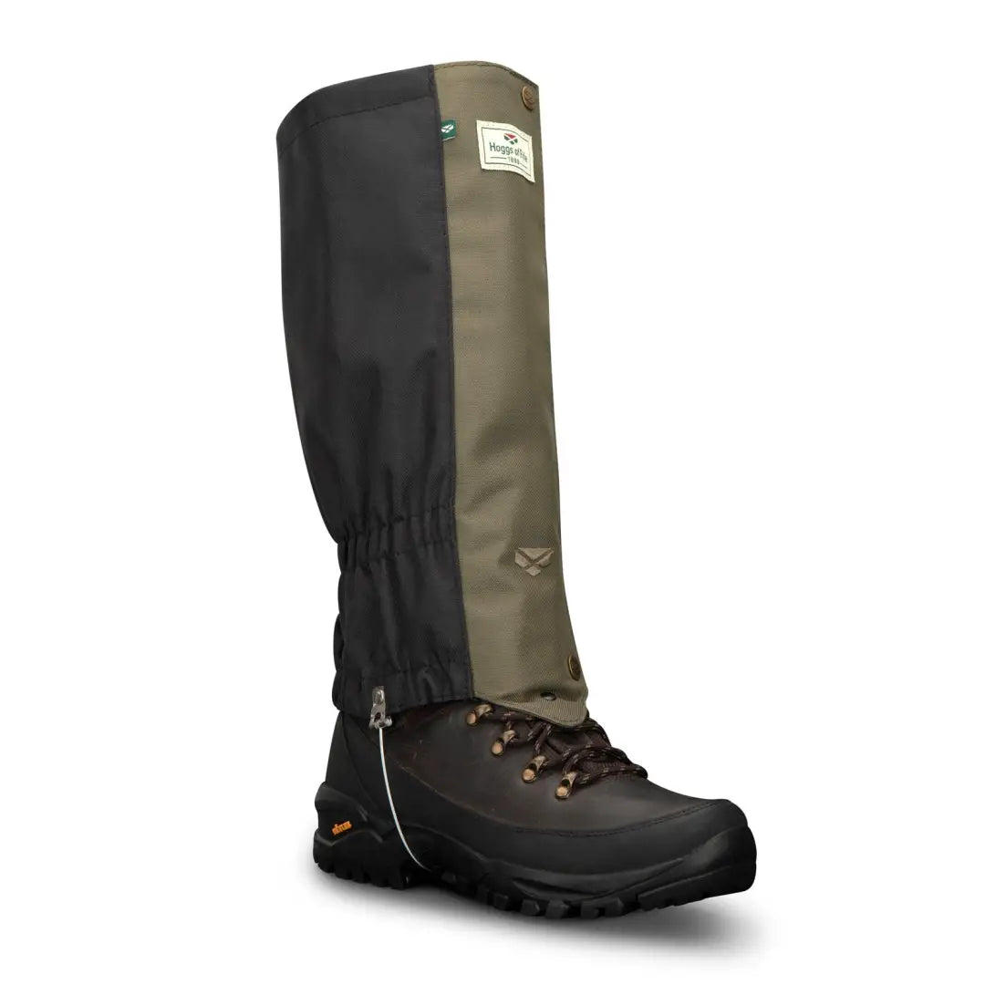 Hoggs Of Fife Field &amp; Trek Gaiters on a hiking boot for ultimate country clothing protection