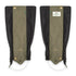 Pair of olive green and black Hoggs Of Fife Field & Trek Gaiters with snap closures