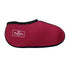 Red neoprene shoe cover with white logo for Hoggs Of Fife Insulated Boot Socks