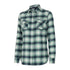 Plaid flannel check shirt with chest pockets from Hoggs of Fife Ladies Isla Flannel