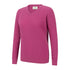 Pink cable-knit V-neck sweater from Hoggs of Fife Lauder Ladies collection