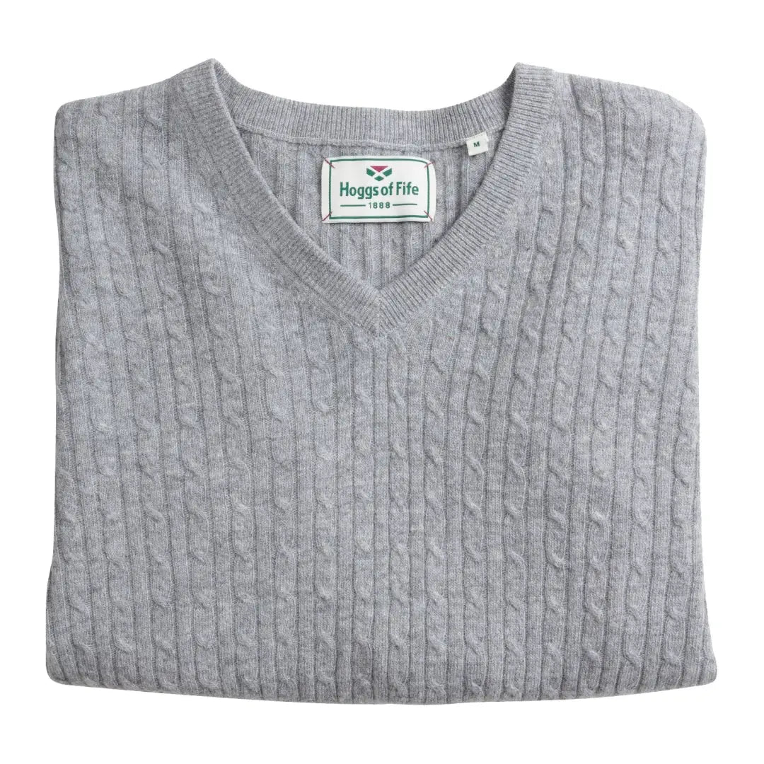 Hoggs of Fife Lauder Ladies Cable Pullover At New New Forest Clothing