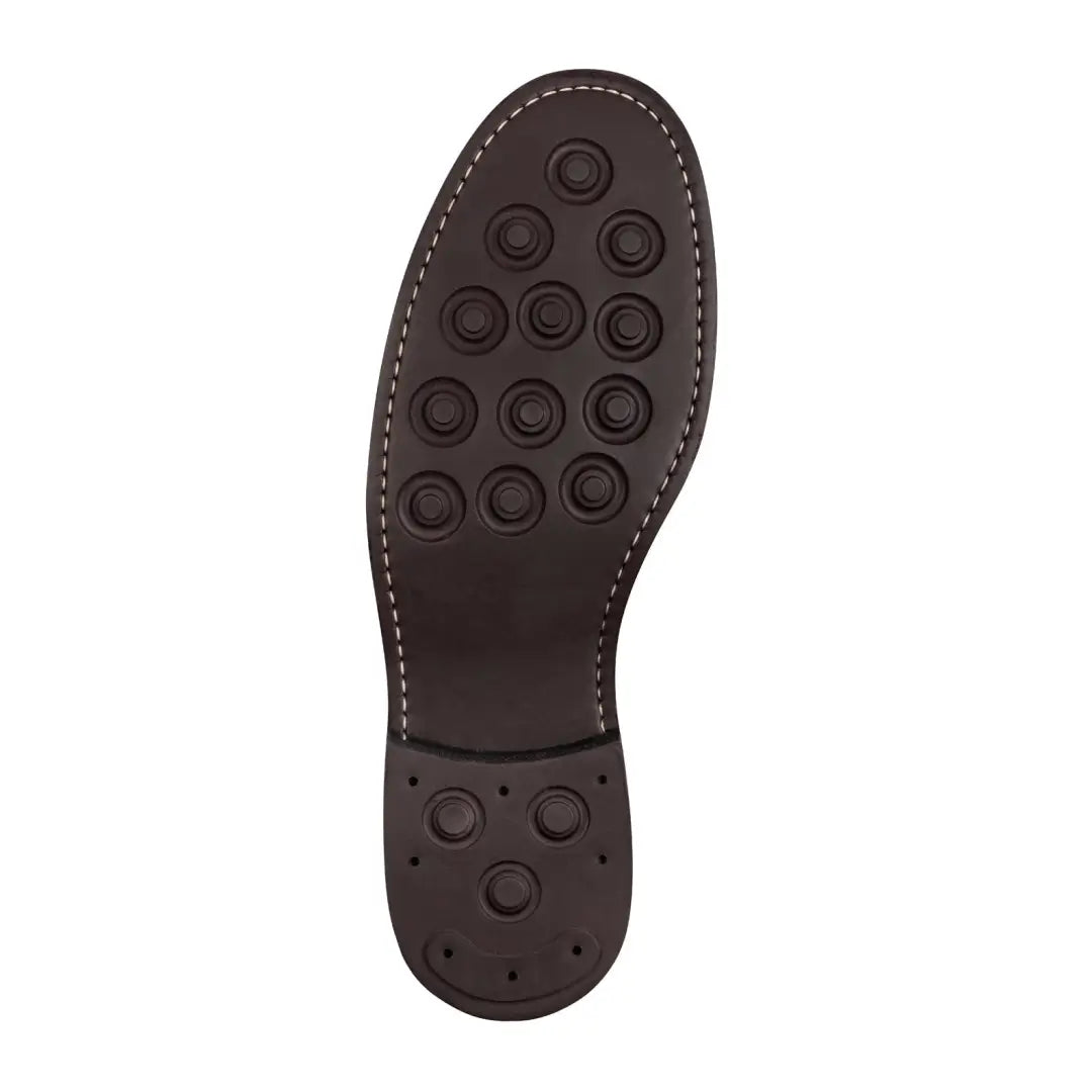 Leather shoe sole of Hoggs of Fife Perth Dealer Boots, perfect for country clothing and hunting