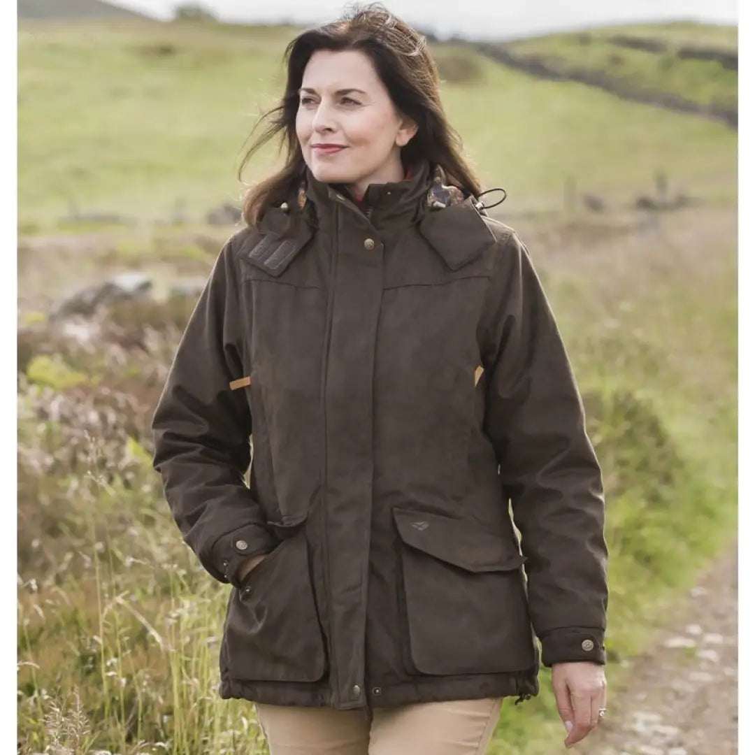 Hoggs of Fife Rannoch Ladies Hunting Jacket At New New Forest Clothing