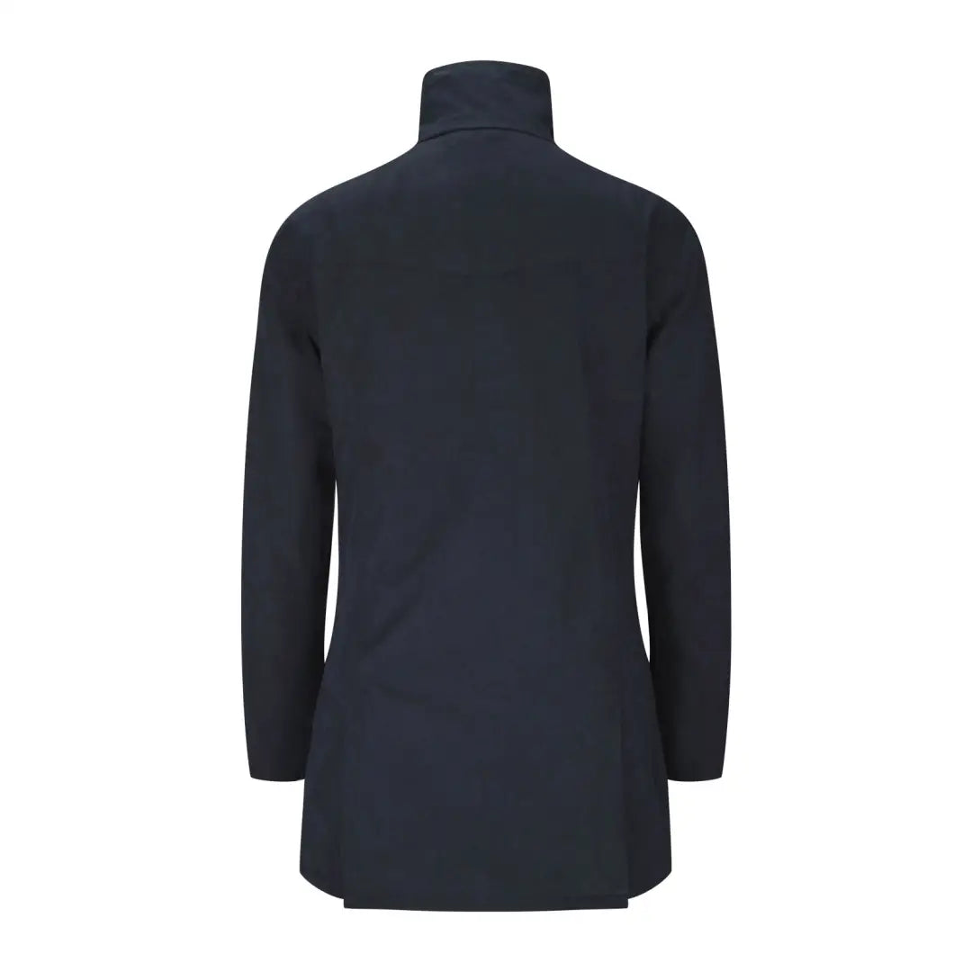 Navy blue turtleneck sweater perfectly paired with Hoggs of Fife Ladies Field Coat