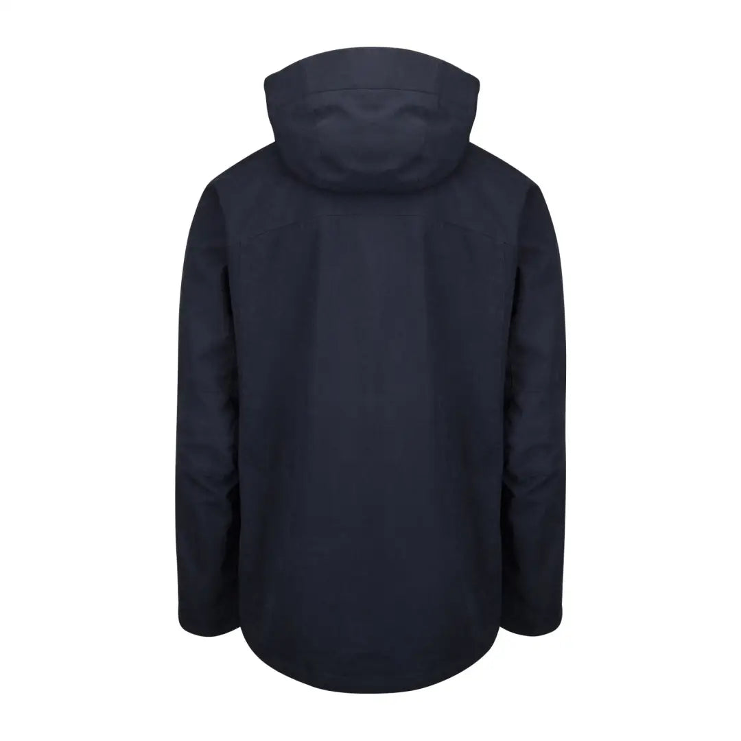 Navy blue Hooded Hoggs Of Fife Struther Waterproof Jacket perfect for outdoor adventures