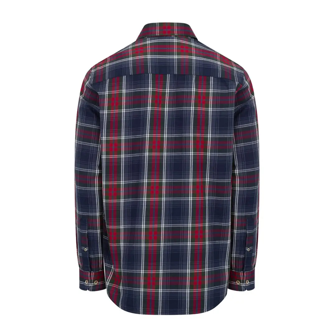 Hoggs of Fife Taransay Plaid Twill Shirt in cotton, perfect for country clothing or hunting