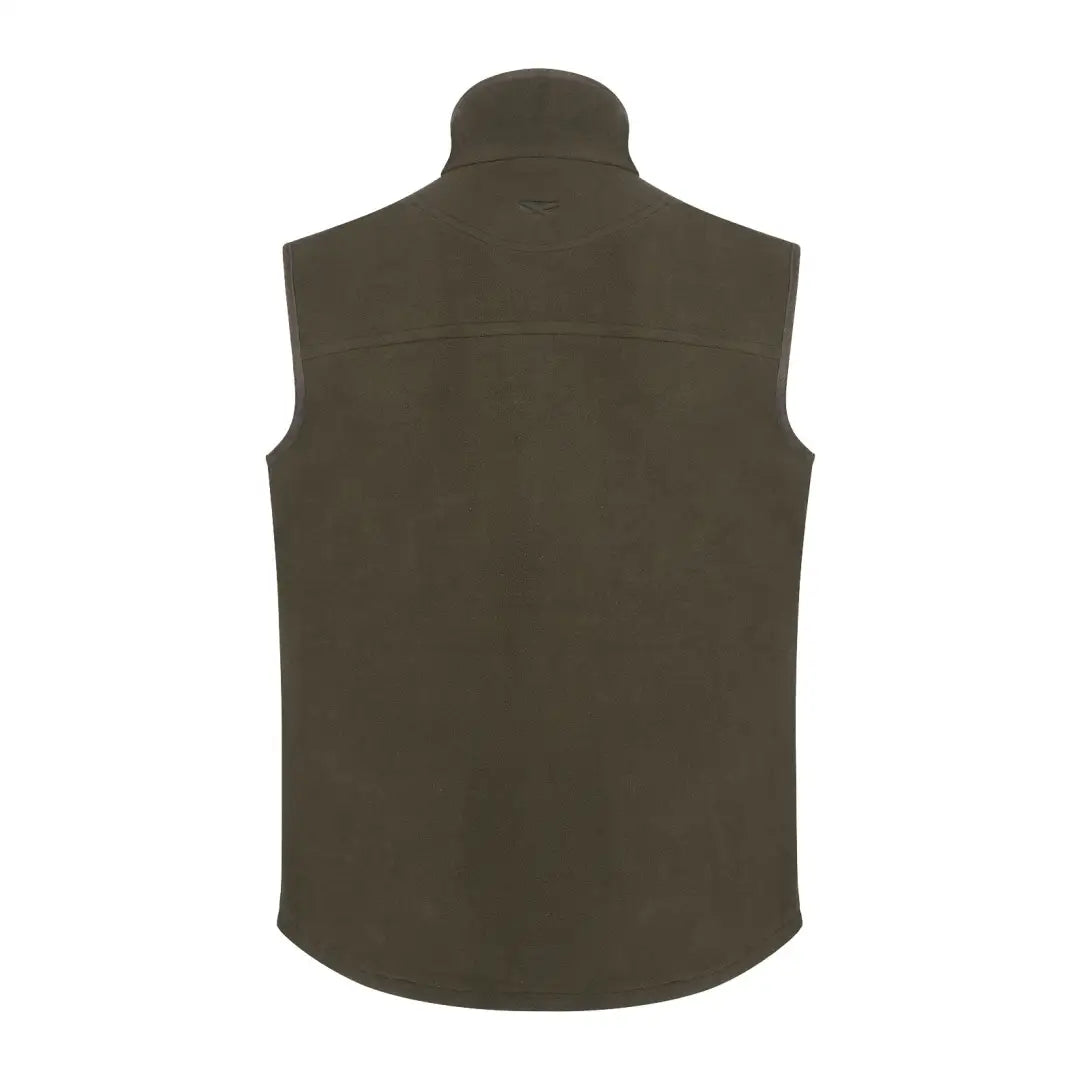 Dark green sleeveless Woodhall Fleece Gilet perfect for British days outside