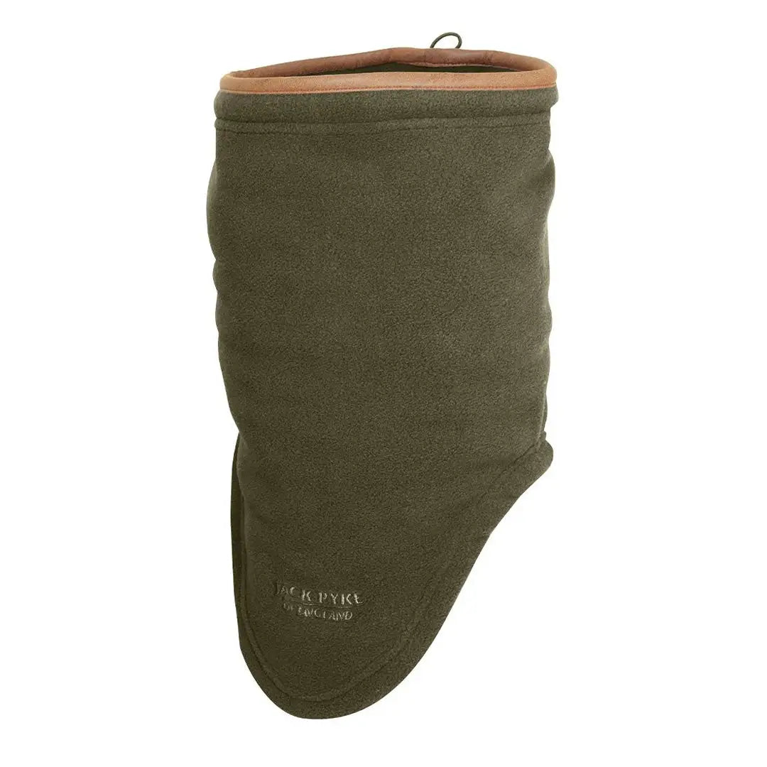 Olive green oven mitt with brown trim, perfect for Jack Pyke Countryman gear