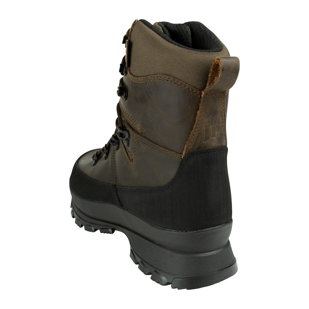 Brown and black Jack Pyke Field Boots perfect for outdoor adventures and hiking