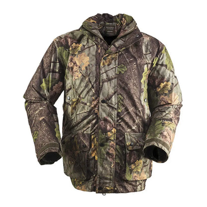 Camouflage Jack Pyke Hunter Jacket featuring a cool woodland pattern design