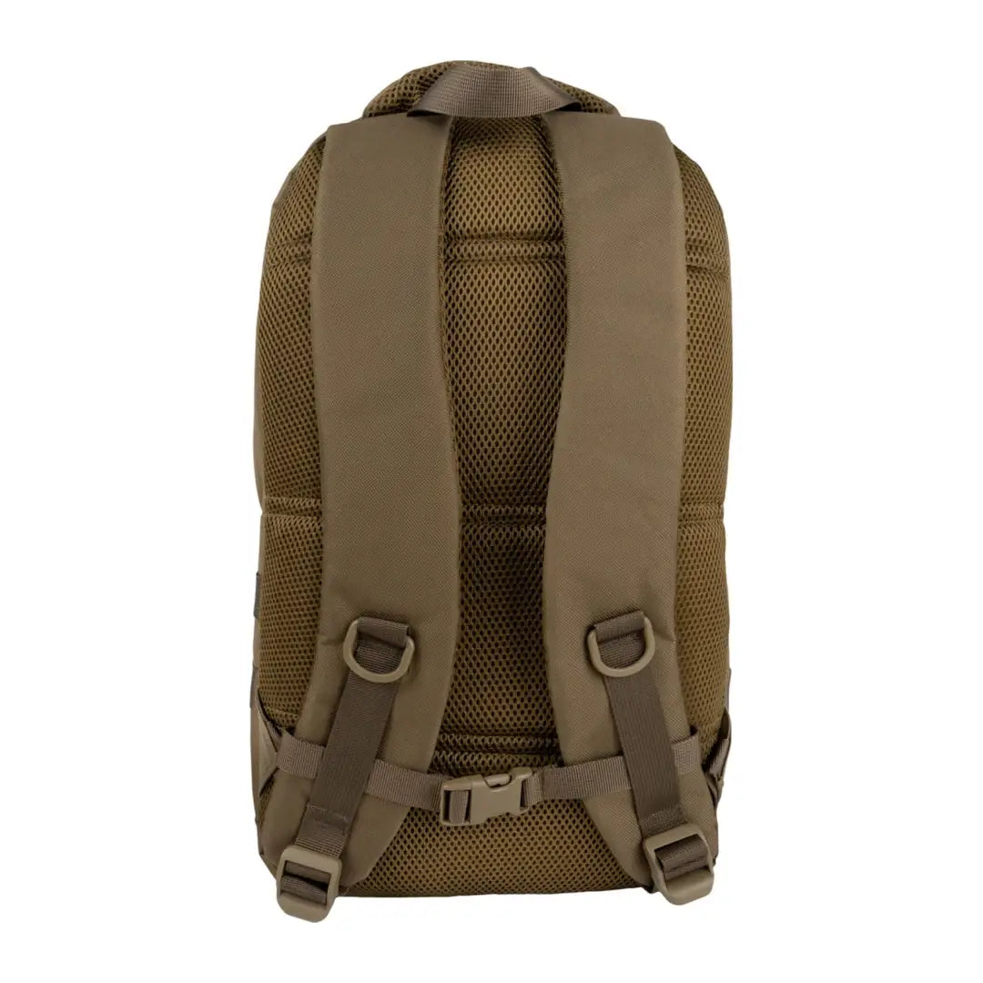 Olive green Jack Pyke Kestrel Rucksack with padded straps and mesh back panel