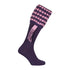 Purple and pink patterned Jack Pyke Pebble shooting socks with fun tassels