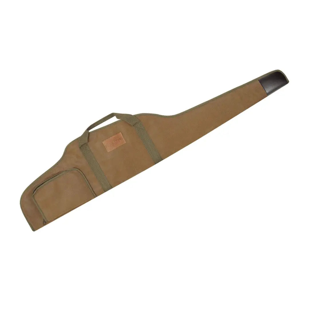 Tan padded Jack Pyke Rifle & Sight Slip with zip closure and carrying handle