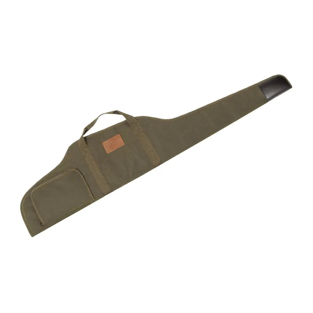 Olive green Jack Pyke Rifle & Sight Slip Duotex with handle and leather patch