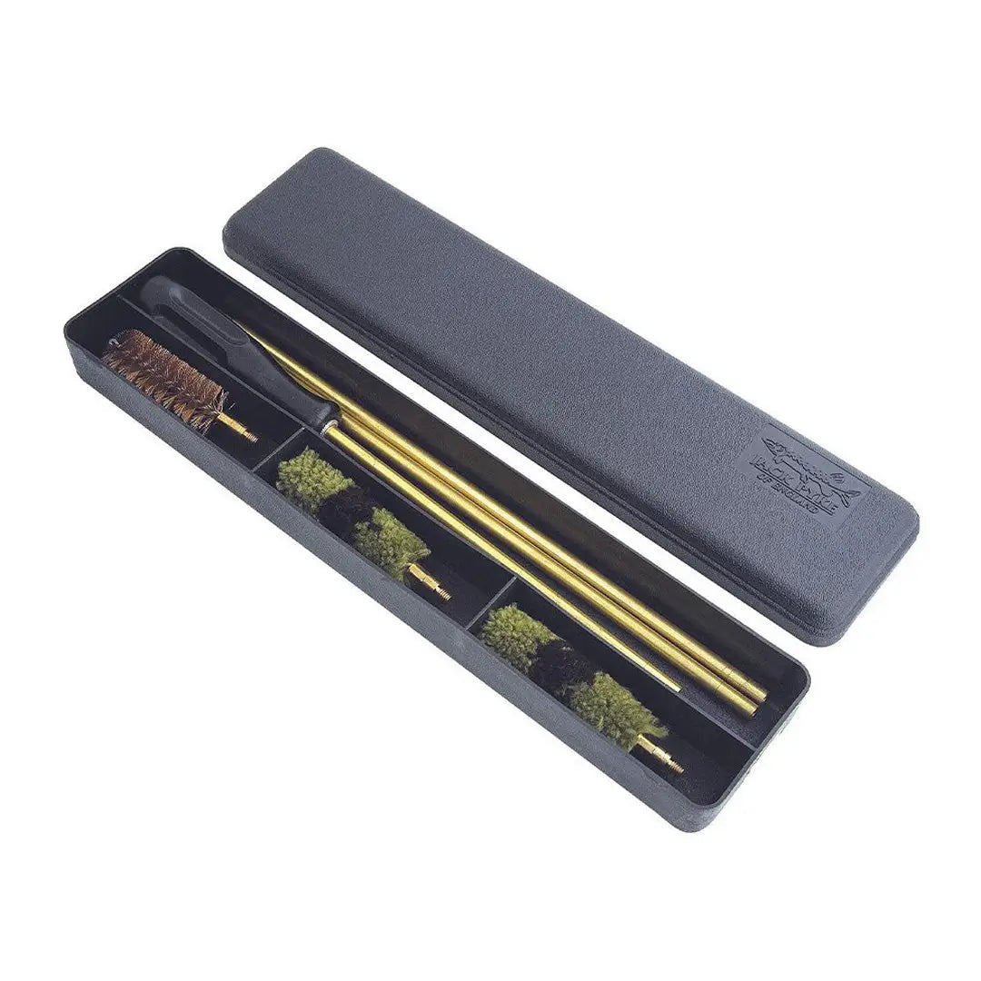 Chopsticks set in a decorative case featuring pine tree designs for Jack Pyke Shotgun Cleaning Kit