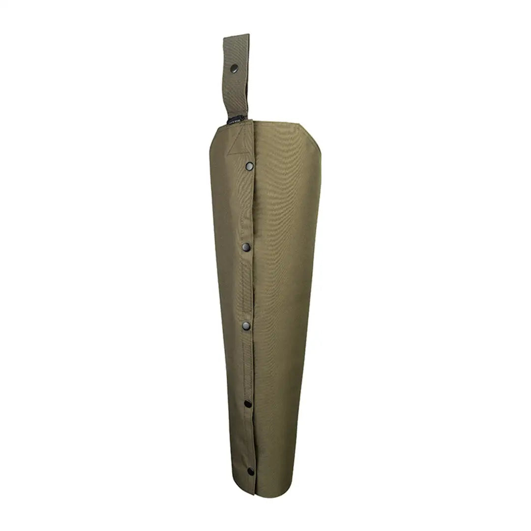 Olive green Jack Pyke Waterproof Chaps with riveted leg guard for ultimate protection