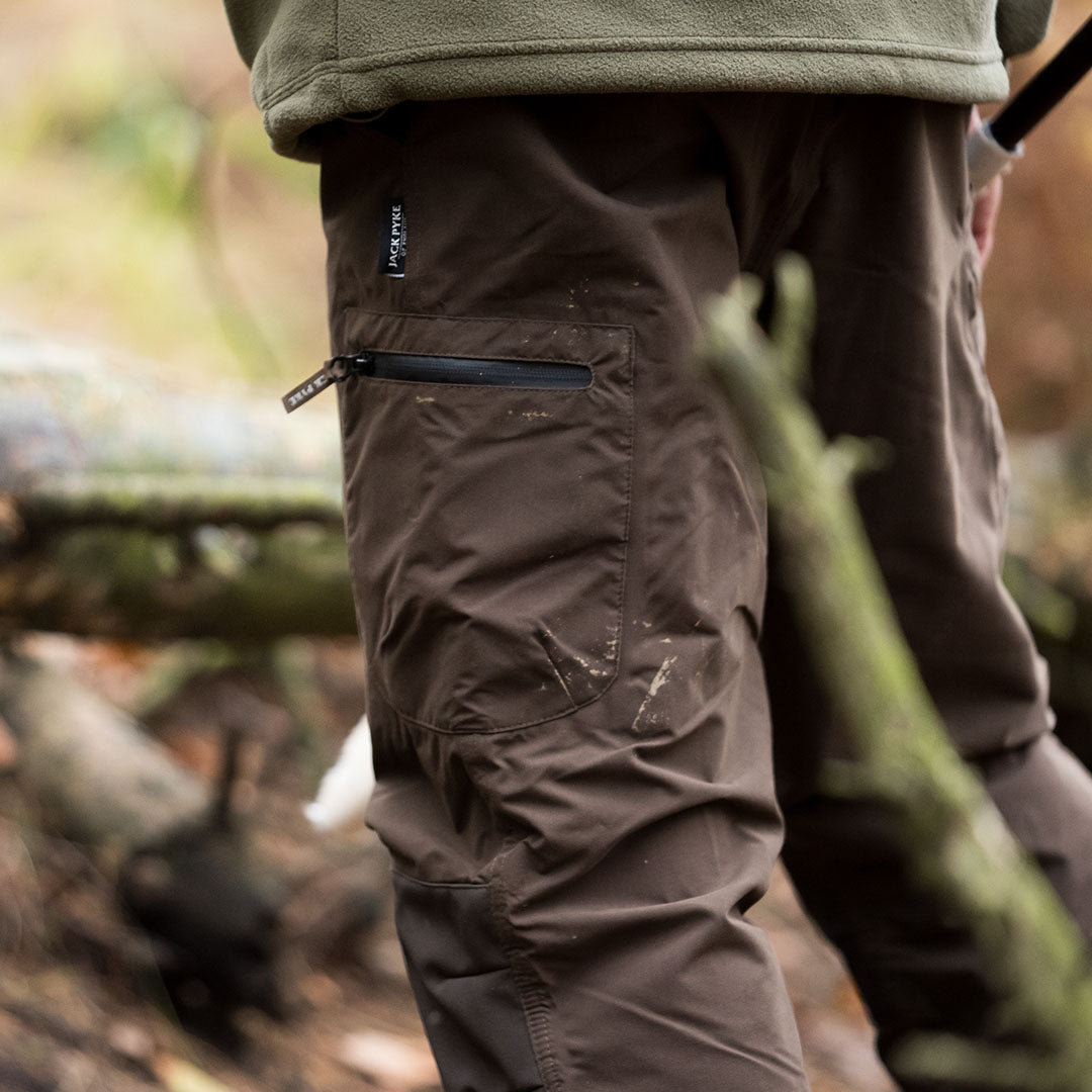 Brown Jack Pyke Weardale Hunting Trousers perfect for outdoor adventures