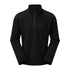 Stylish Black quarter-zip Keela Micro Pulse Fleece pullover for cozy comfort