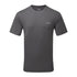 Gray Keela Trail Short Sleeve Top, perfect as a comfy base layer for outdoor adventures