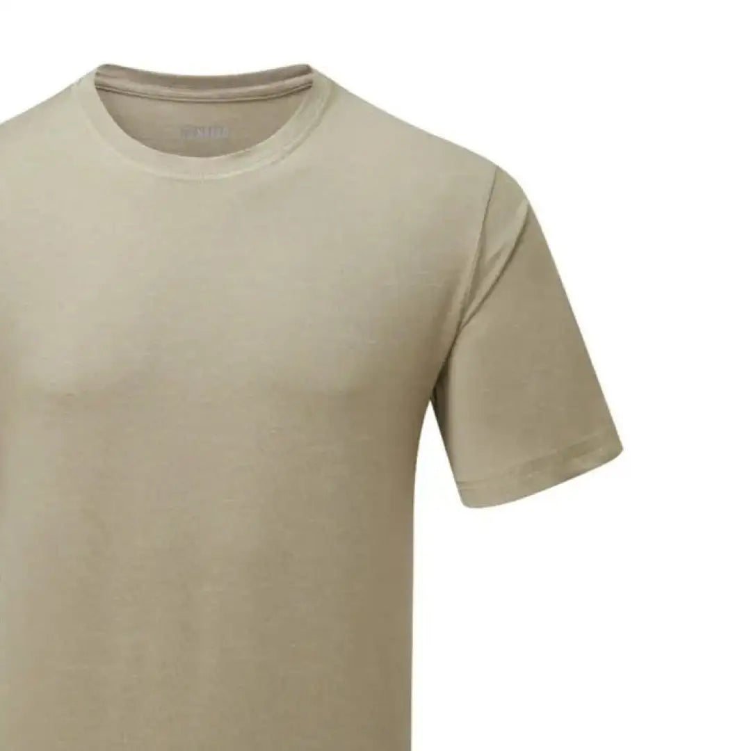 Beige Keela Trail Short Sleeve Top, perfect for casual adventures and style