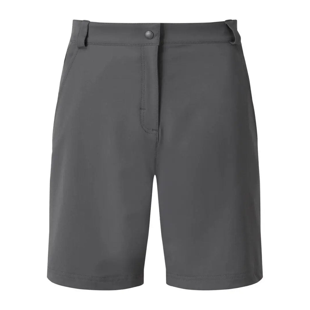 Gray tailored Keela Womens Bidean Shorts featuring water resistant and 4-way stretch fabric