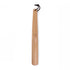 Wooden shoe horn with leather strap for easy hanging from the Le Chameau Shoe Horn