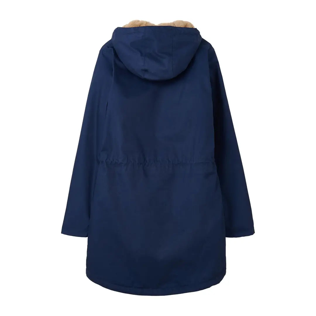 Navy blue long sleeve Lighthouse Isobel Coat perfect for rainy days and style