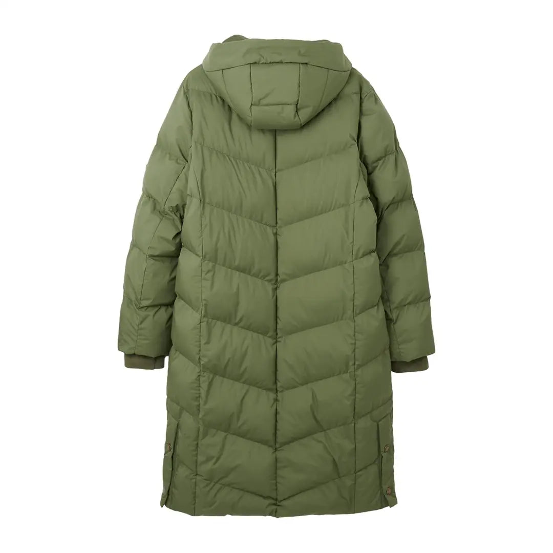 Olive green quilted coat online