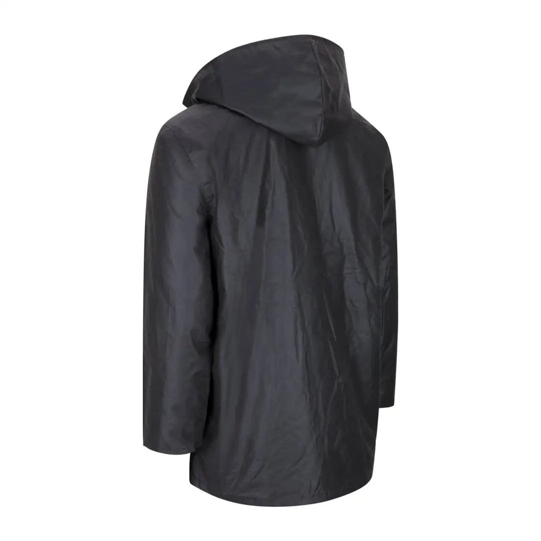 Dark gray Cupra Wax Jacket with a smooth finish, perfect for winter style