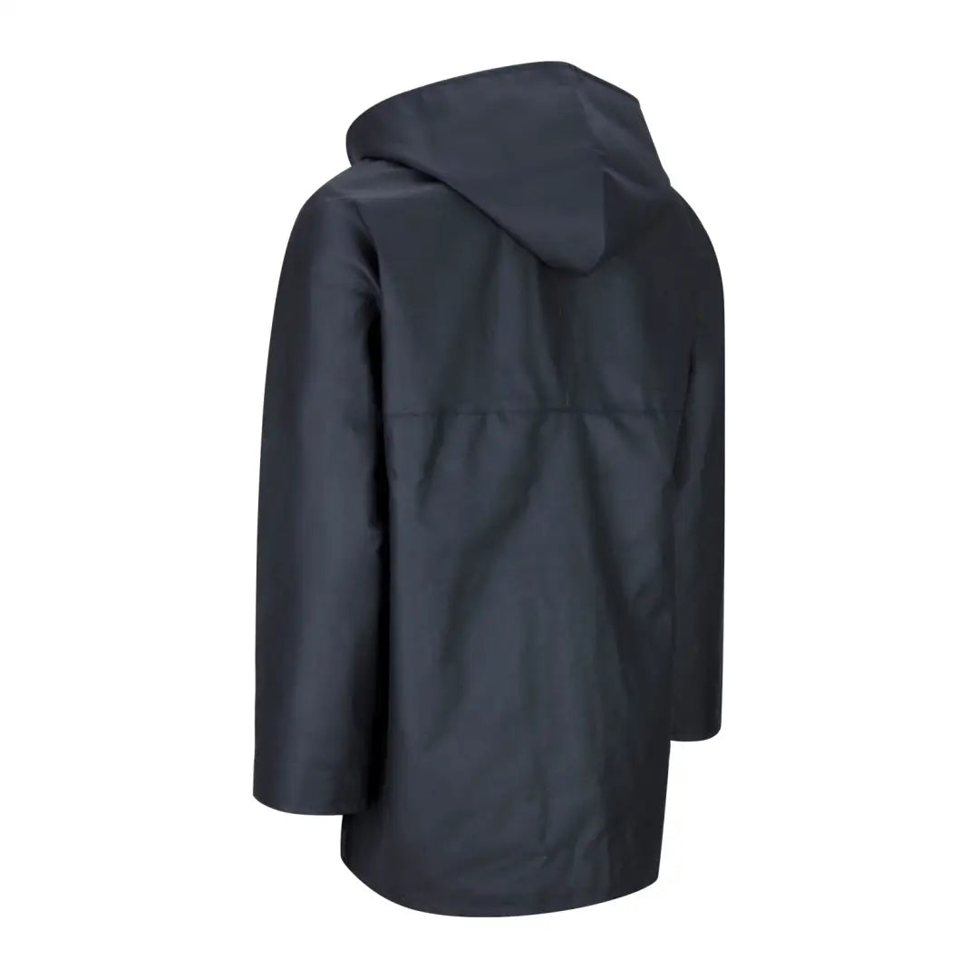 Dark gray Men’s Traditional Wax Jacket, perfect for forest clothing and rainy days