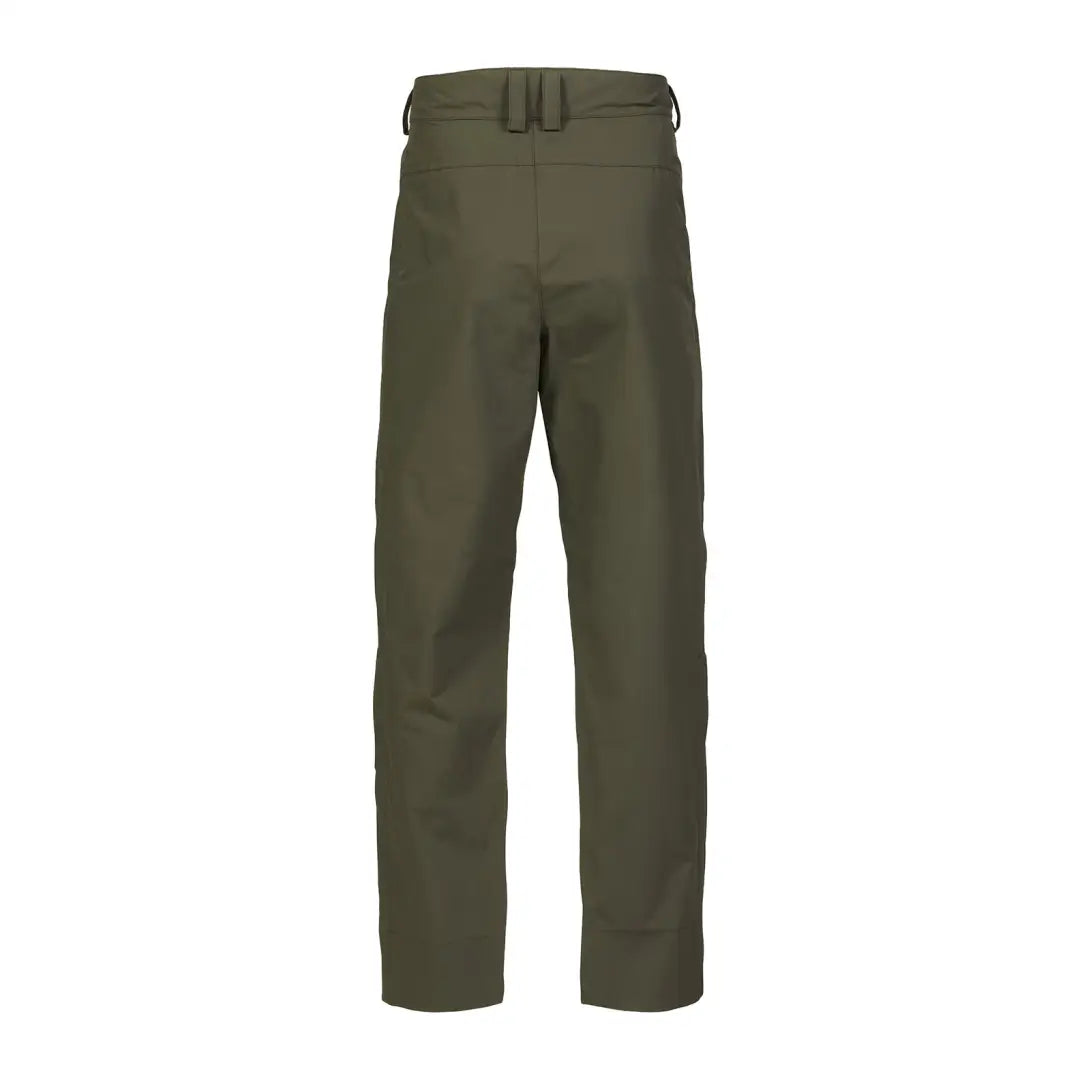 Olive green Musto Fenland Pack Trousers 2.0 with belt loops for tactical style