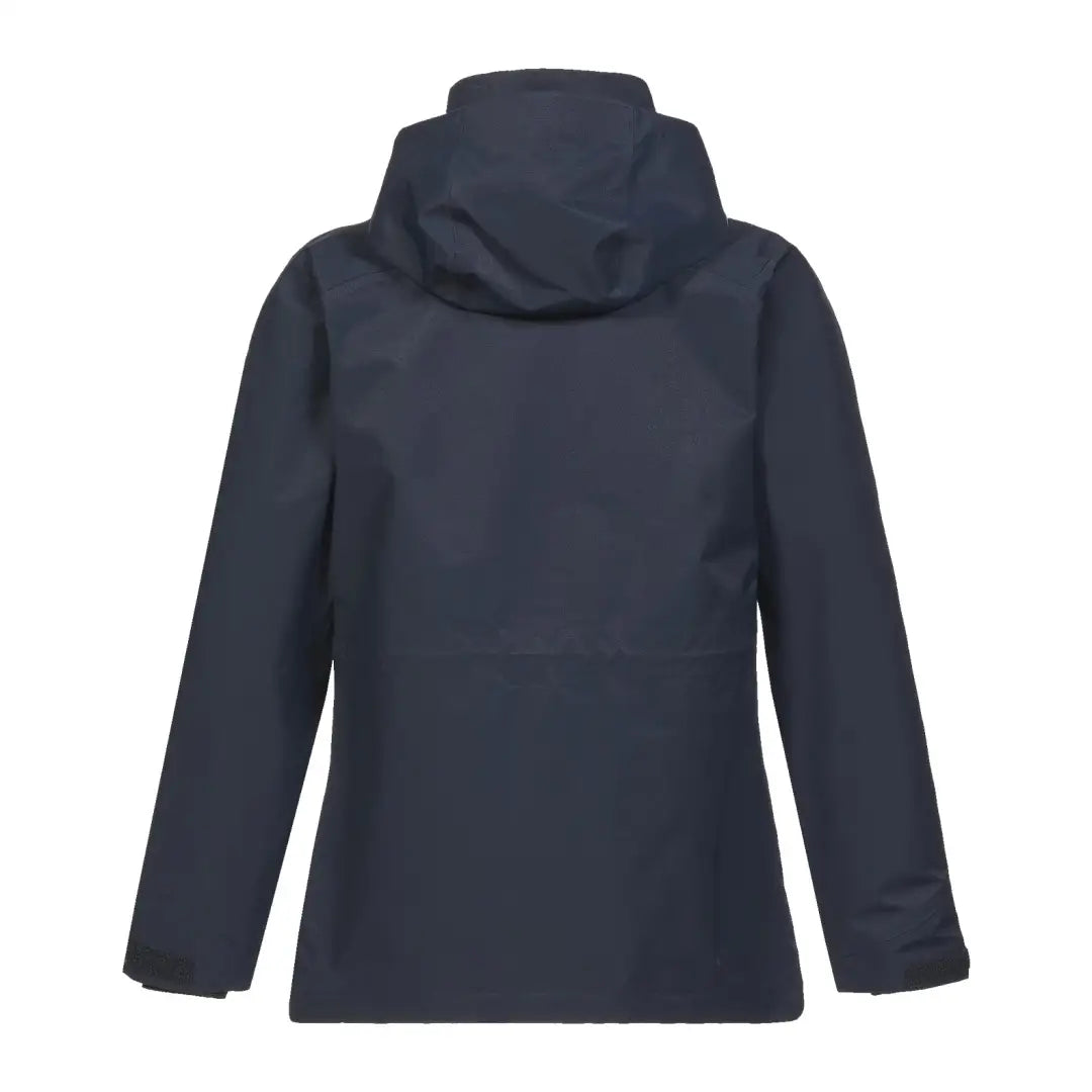 Navy blue Musto Womens Burnham Jacket 2.0 with long sleeves and hood for stylish warmth