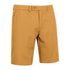 Mustard yellow Forest Chino Shorts with belt loops and button closure for a stylish look