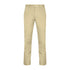 Pair of khaki flat front straight leg Forest Classic Chinos for a stylish look