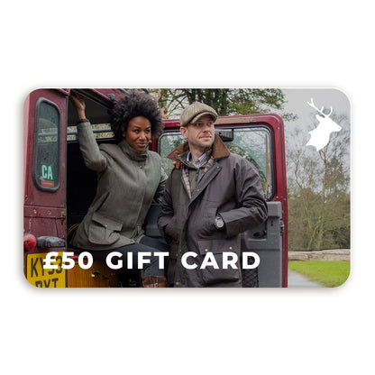 New Forest Clothing Gift Card featuring outdoor apparel for nature lovers