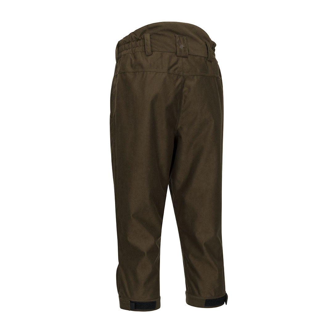 Olive green waterproof pants from New Forest Country Sport Breeks for outdoor fun