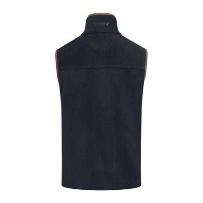 Sleeveless navy blue vest from the New Forest Fleece Gilet collection for outdoor adventures